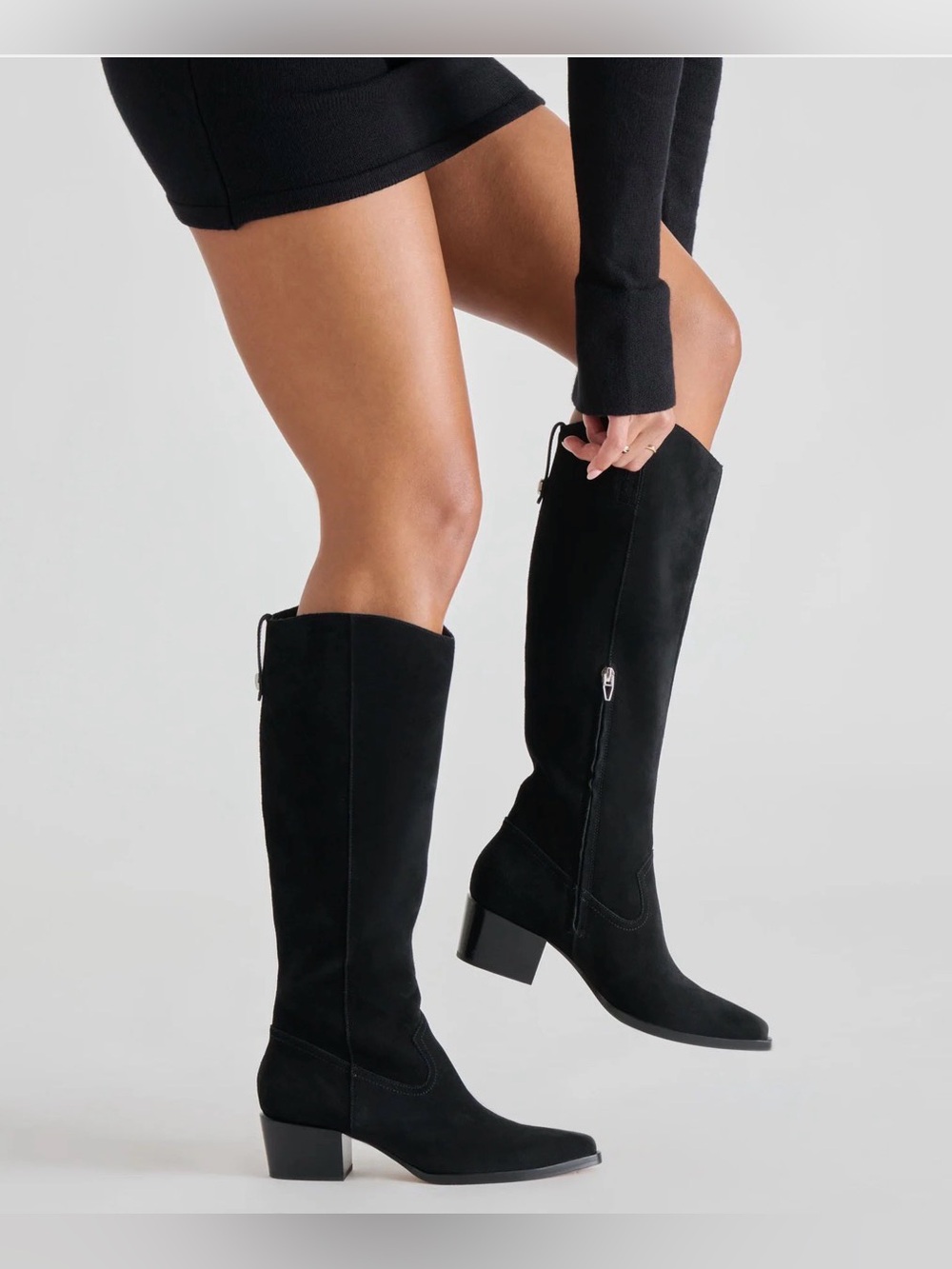Dolce Vita Virona H2O Boots Onyx Suede